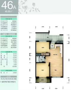 수원호매실A-2 수원호매실휴먼시아8단지 아파트 평면도
